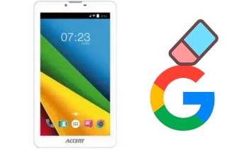 Come eliminare l'account Google su Accent Fast 7 4G