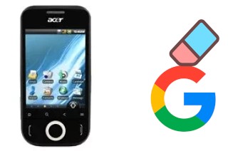 Come eliminare l'account Google su Acer beTouch E110