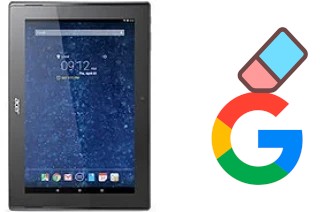 Come eliminare l'account Google su Acer Iconia Tab 10 A3-A30