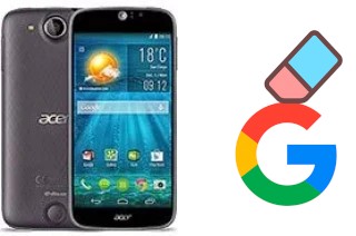 Come eliminare l'account Google su Acer Liquid Jade S