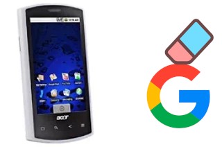 Come eliminare l'account Google su Acer Liquid