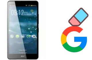 Come eliminare l'account Google su Acer Liquid X1