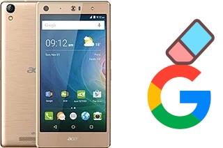 Come eliminare l'account Google su Acer Liquid X2