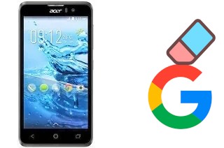 Come eliminare l'account Google su Acer Liquid Z520