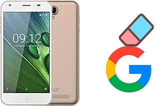 Come eliminare l'account Google su Acer Liquid Z6