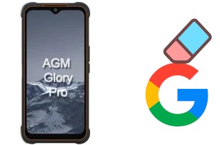 Come eliminare l'account Google su AGM GLORY PRO