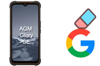 Come eliminare l'account Google su AGM GLORY SE