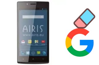 Come eliminare l'account Google su Airis TM54QM