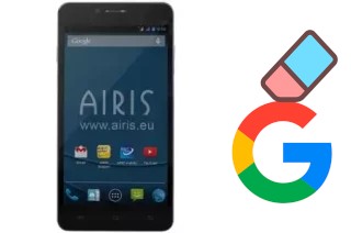 Come eliminare l'account Google su Airis TM55Q