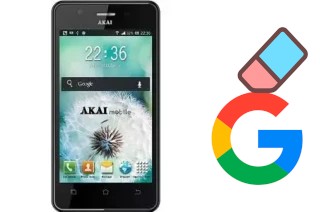 Come eliminare l'account Google su Akai K40