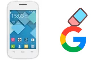 Come eliminare l'account Google su alcatel Pixi 2