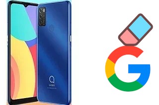 Come eliminare l'account Google su alcatel 1S (2021)