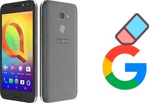 Come eliminare l'account Google su alcatel A3