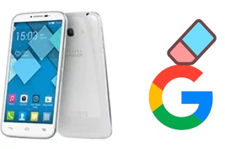 Come eliminare l'account Google su alcatel Pop C9