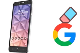 Come eliminare l'account Google su alcatel Fierce XL