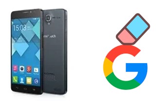 Come eliminare l'account Google su alcatel Idol X