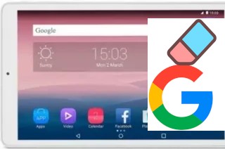 Come eliminare l'account Google su Alcatel OneTouch Pixi 3 (10)