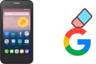 Come eliminare l'account Google su Alcatel OneTouch Pixi First