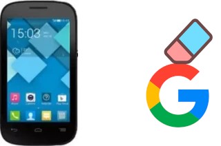 Come eliminare l'account Google su Alcatel OneTouch Pop C2