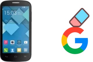 Come eliminare l'account Google su Alcatel OneTouch Pop C5