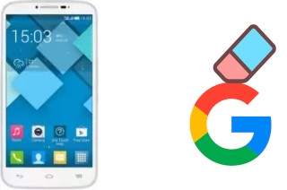 Come eliminare l'account Google su Alcatel OneTouch Pop C9