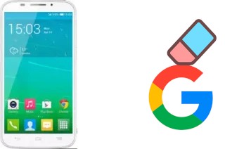 Come eliminare l'account Google su Alcatel OneTouch Pop S7