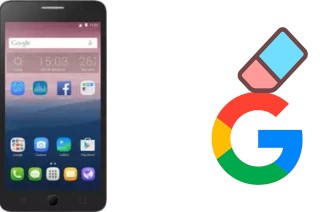 Come eliminare l'account Google su Alcatel OneTouch Pop Star 3G