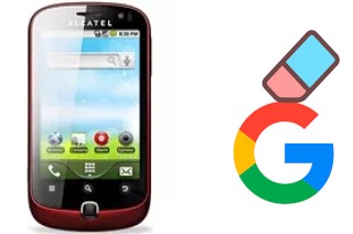 Come eliminare l'account Google su alcatel OT-990