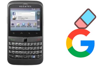 Come eliminare l'account Google su alcatel OT-916