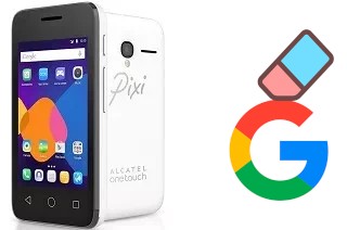 Come eliminare l'account Google su alcatel Pixi 3 (3.5)