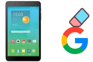 Come eliminare l'account Google su alcatel Pixi 3 (8) 3G