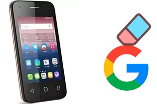 Come eliminare l'account Google su alcatel Pixi 4 (3.5)