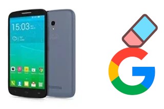 Come eliminare l'account Google su alcatel Pop S9