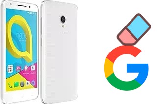 Come eliminare l'account Google su alcatel U5