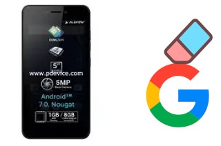 Come eliminare l'account Google su Allview A8 Lite