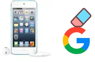 Come eliminare l'account Google su Apple iPod touch 5th generation