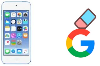 Come eliminare l'account Google su Apple iPod touch 6th generation