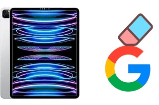 Come eliminare l'account Google su Apple iPad Pro 12.9 (2022)