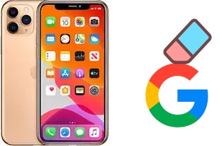 Come eliminare l'account Google su Apple iPhone 11 Pro