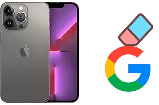 Come eliminare l'account Google su Apple iPhone 13 Pro