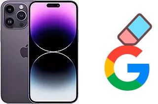 Come eliminare l'account Google su Apple iPhone 14 Pro Max