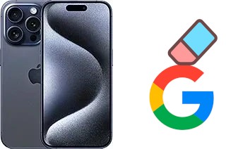 Come eliminare l'account Google su Apple iPhone 15 Pro