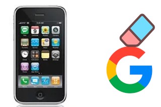 Come eliminare l'account Google su Apple iPhone 3G