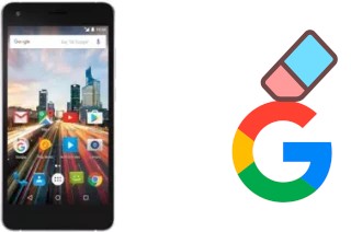 Come eliminare l'account Google su Archos 50f Helium