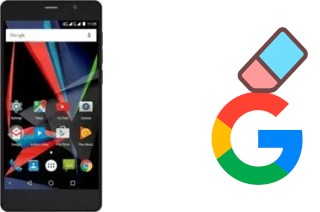 Come eliminare l'account Google su Archos 55 Diamond Selfie