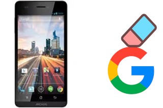 Come eliminare l'account Google su Archos 45 Helium 4G