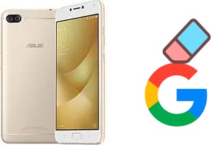 Come eliminare l'account Google su Asus Zenfone 4 Max ZC520KL