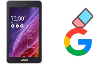 Come eliminare l'account Google su Asus Fonepad 7 FE171CG