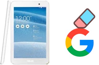 Come eliminare l'account Google su Asus Memo Pad 7 ME176C