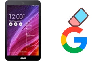 Come eliminare l'account Google su Asus Memo Pad 8 ME181C